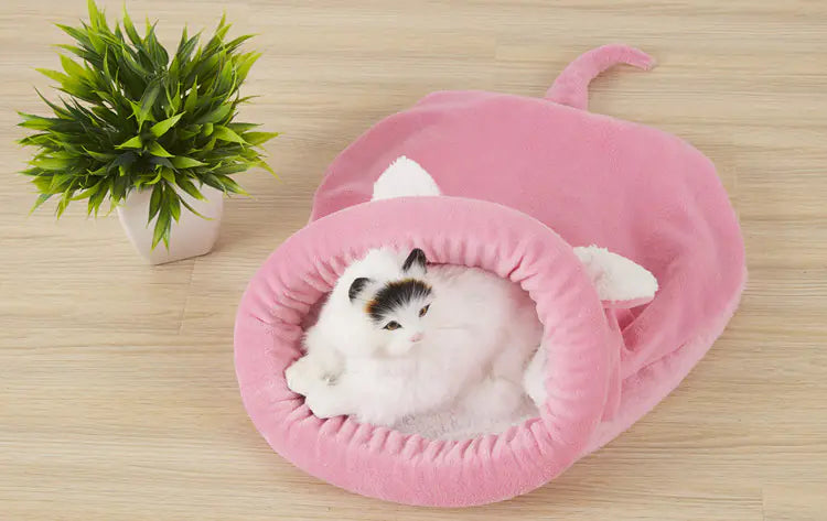 Snuggle Nook Pet Bed - Bunny Ears Design