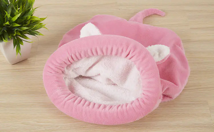 Snuggle Nook Pet Bed - Bunny Ears Design