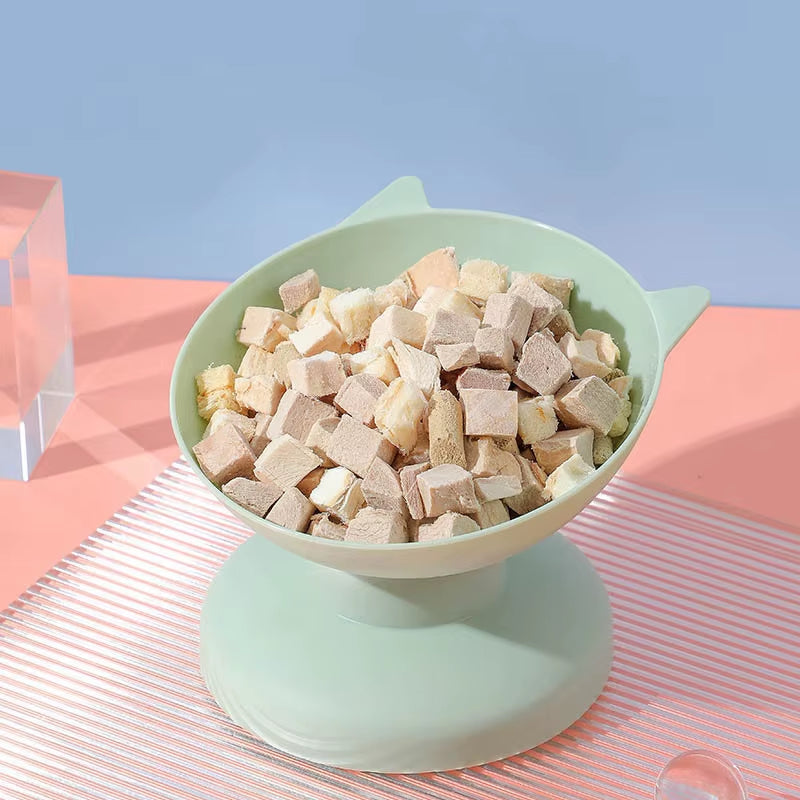 New Pet Food Bowl Tilt High Bottom Neck Protector Antichoking Dog and Cat Water Bowl Antidumping Dog Feeding Supplies