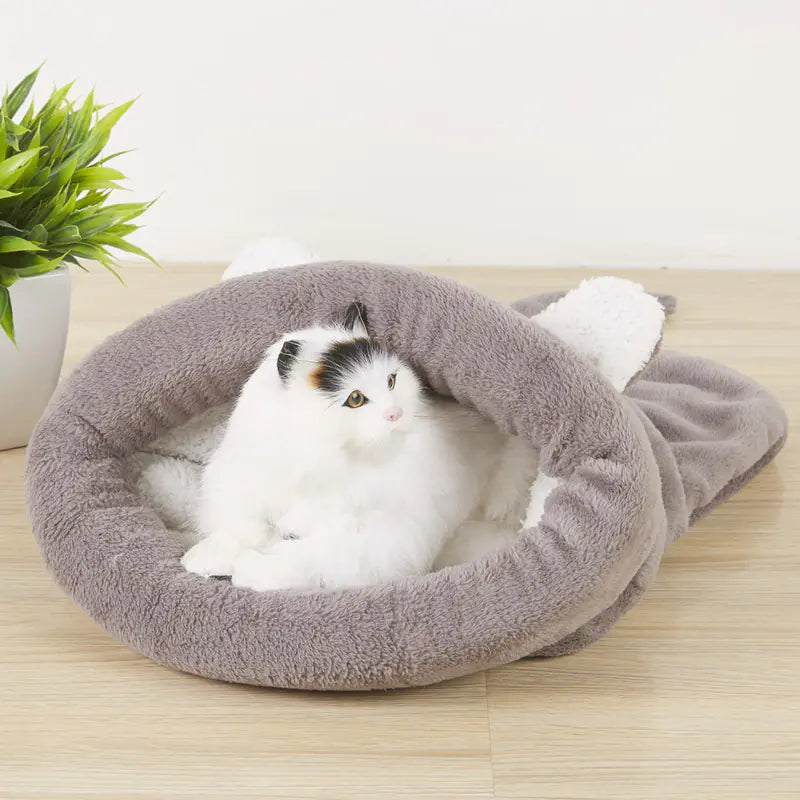 Snuggle Nook Pet Bed - Bunny Ears Design